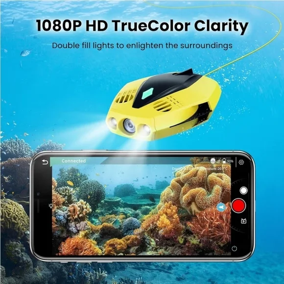 NIB Chasing Dory 1080p Full HD Underwater ROV Drone Camera Real Time Viewing - Picture 4 of 16